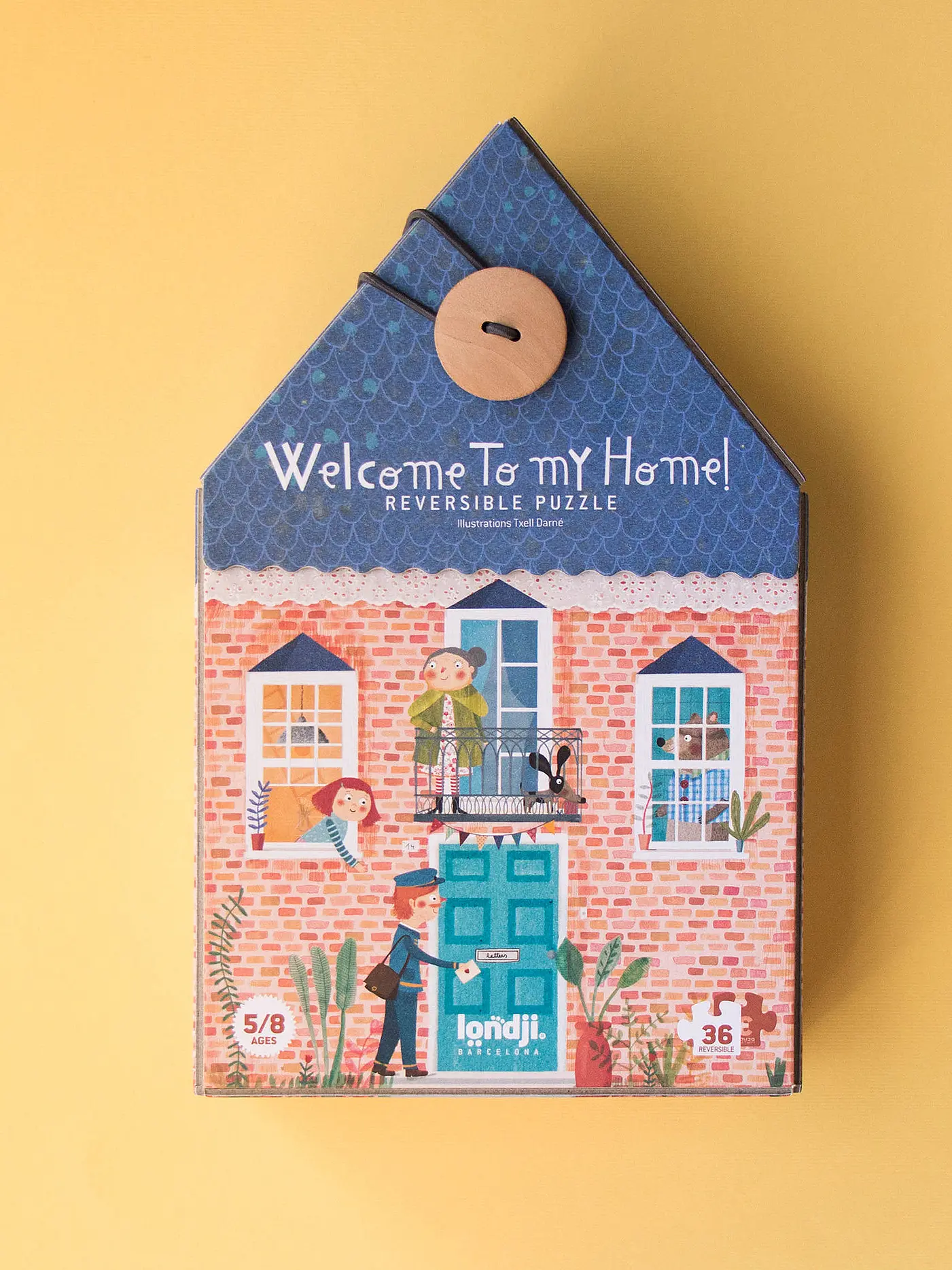 LONDJI | Puzzle WELCOME TO MY HOME 36 Teile | 